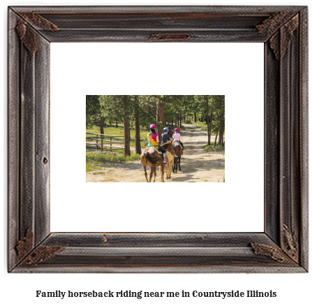 family horseback riding near me in Countryside, Illinois